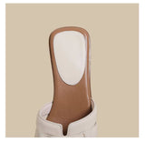 Minimal Strap Slide Sandals