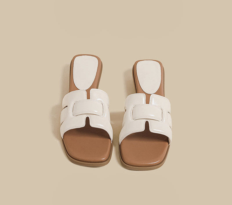 Minimal Strap Slide Sandals