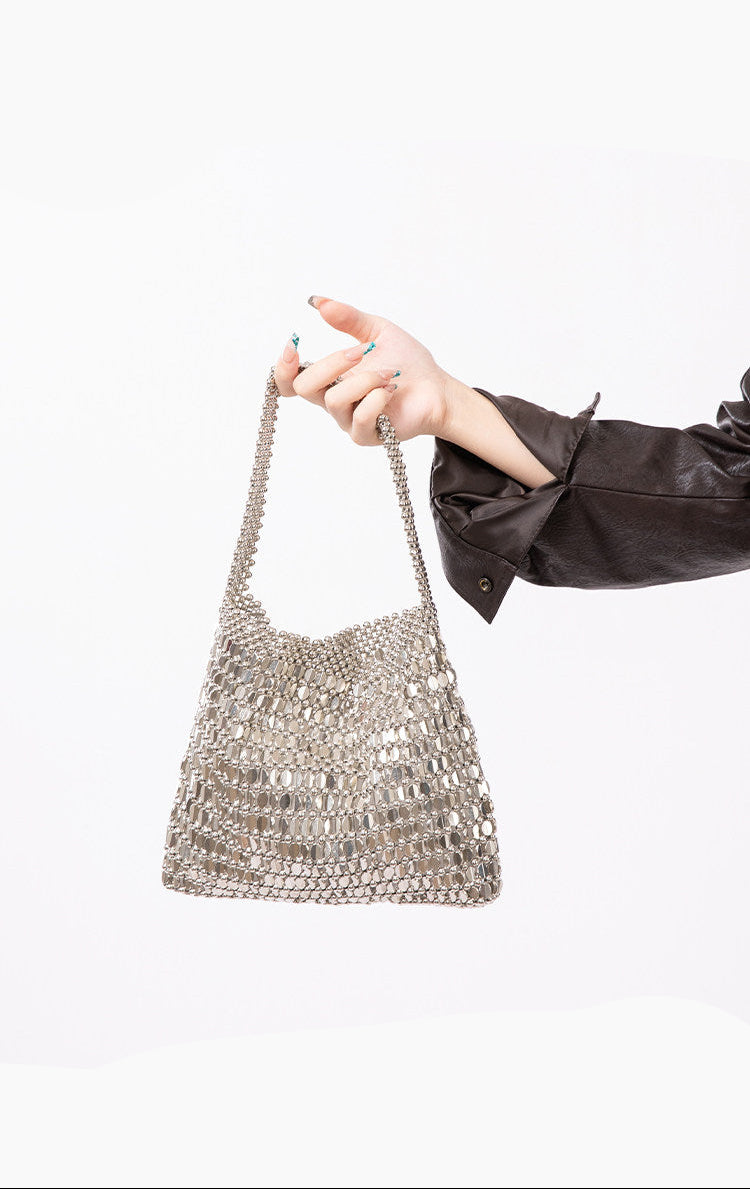 Metal Mesh Shoulder Bag