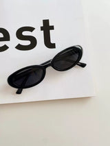Slim Oval Sunglasses