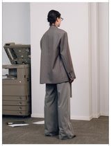 V-Neck Suit Blazer
