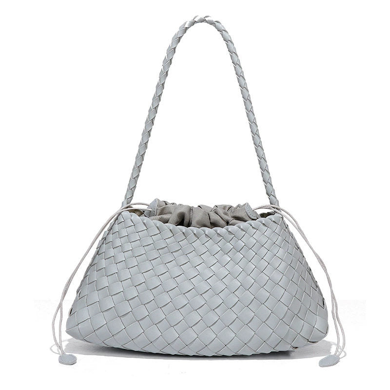 Cowhide Woven Bag