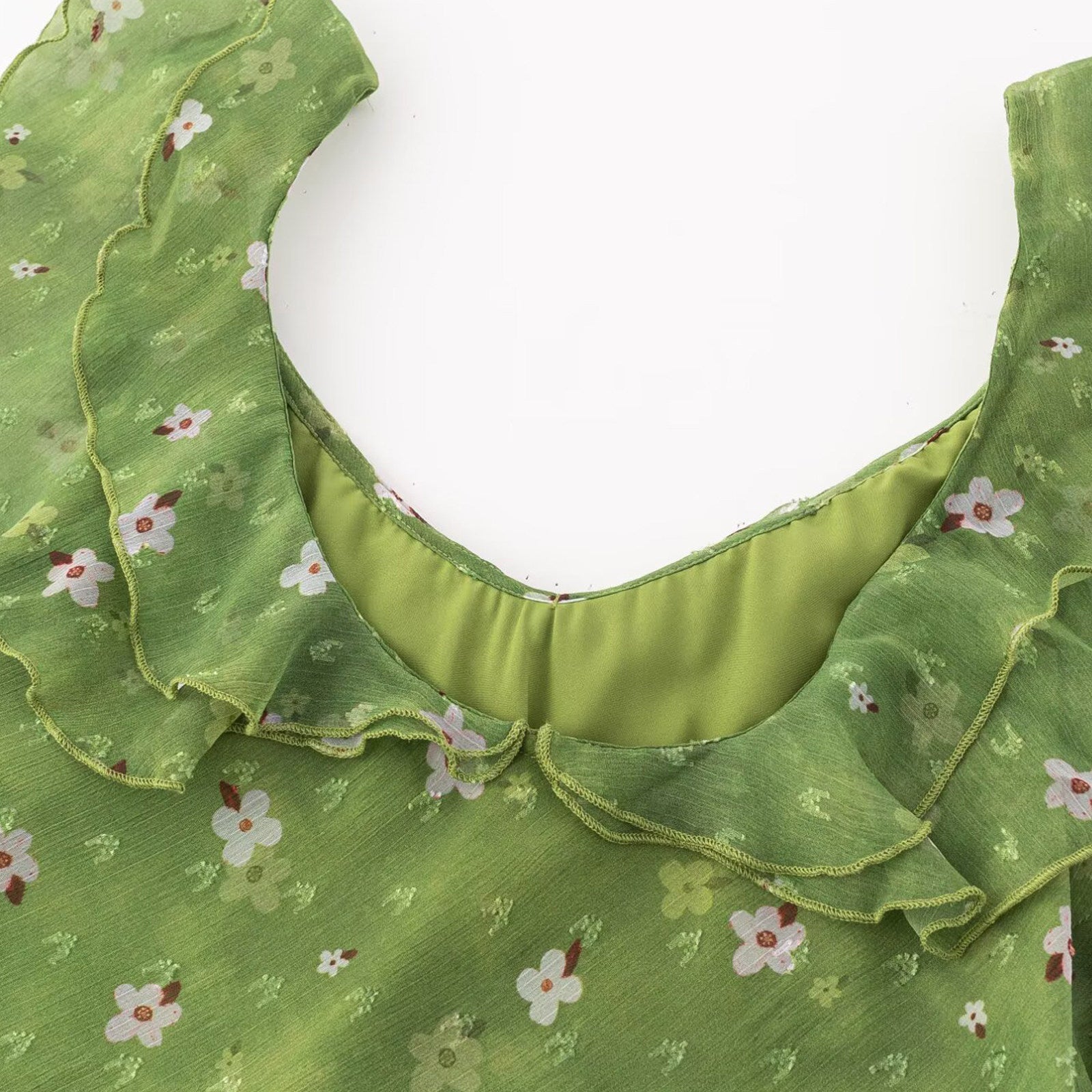 Floral Ruffle Maxi Dress