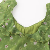 Floral Ruffle Maxi Dress