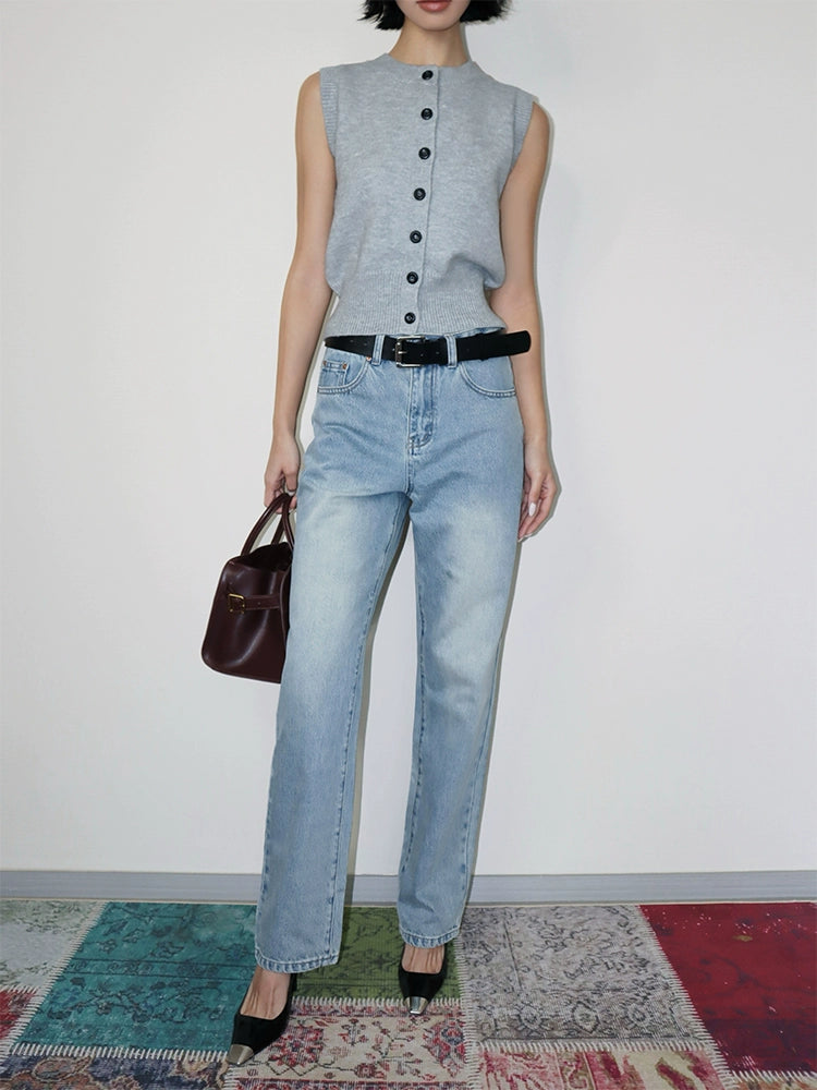 Retro Straight Jeans
