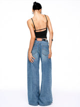 Cutout Slim Stretch Tank Top
