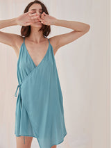 Silken Drape Slip