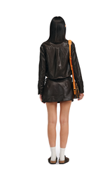 PU Jacket & Skirt