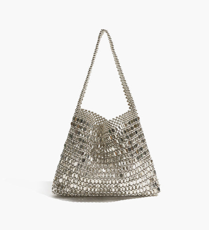 Metal Mesh Shoulder Bag