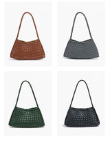 Cowhide Woven Bag