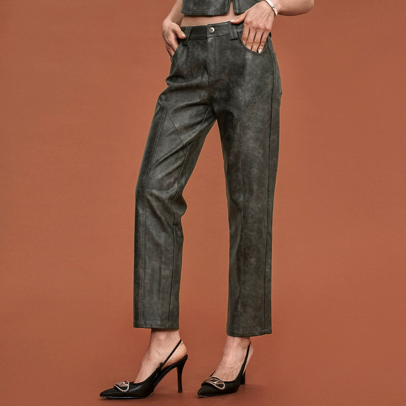 Leather Bandeau / Trouser