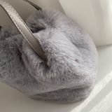 Plush Bucket Bag