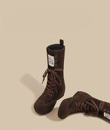 Inner Height Lace-Up Boots