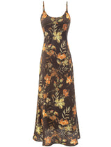 Vintage Floral Slip Dress