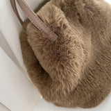 Plush Bucket Bag