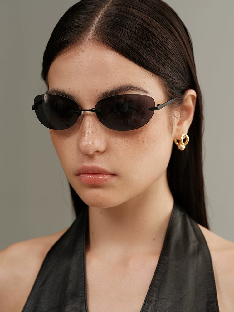 Futuristic Clear Glasses