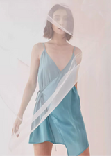 Silken Drape Slip