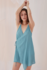 Silken Drape Slip