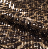 Leopard Sequin Skirt