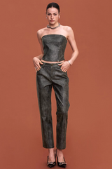 Leather Bandeau / Trouser