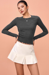 Preppy Pleated Skirt