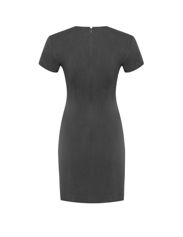V-Neck Suit Dress