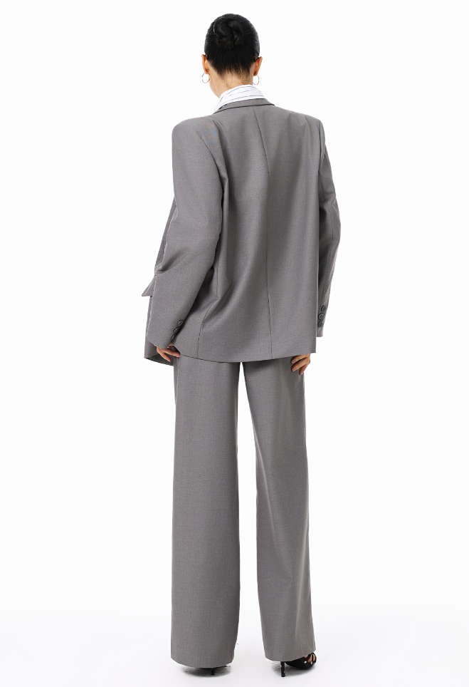 Classic Grey Suit Set
