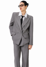 Classic Grey Suit Set