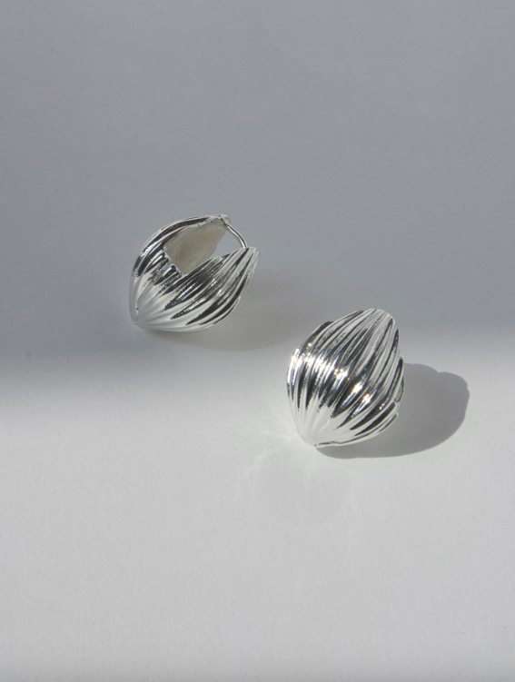 Textured Seed Earrings