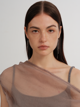 Fringe Line Earrings