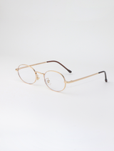 Oval Metal Glasses