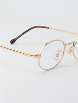 Oval Metal Glasses