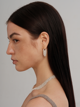 Silver Tassel Earrings