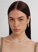 Silver Tassel Earrings