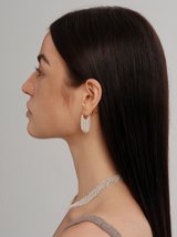 Silver Tassel Earrings