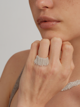 Silver Tassel Ring