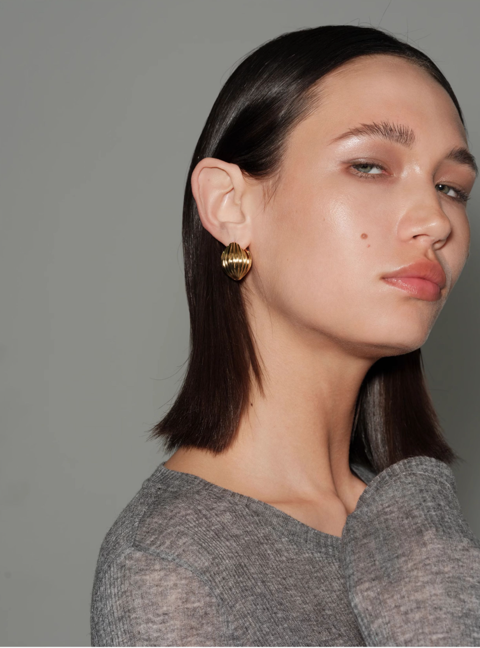 Textured Seed Earrings
