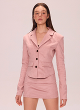 Chic Blazer & Mini Skirt