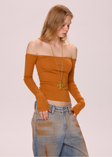 Slim Off-Shoulder Tee