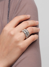 Ribbed Band Ring