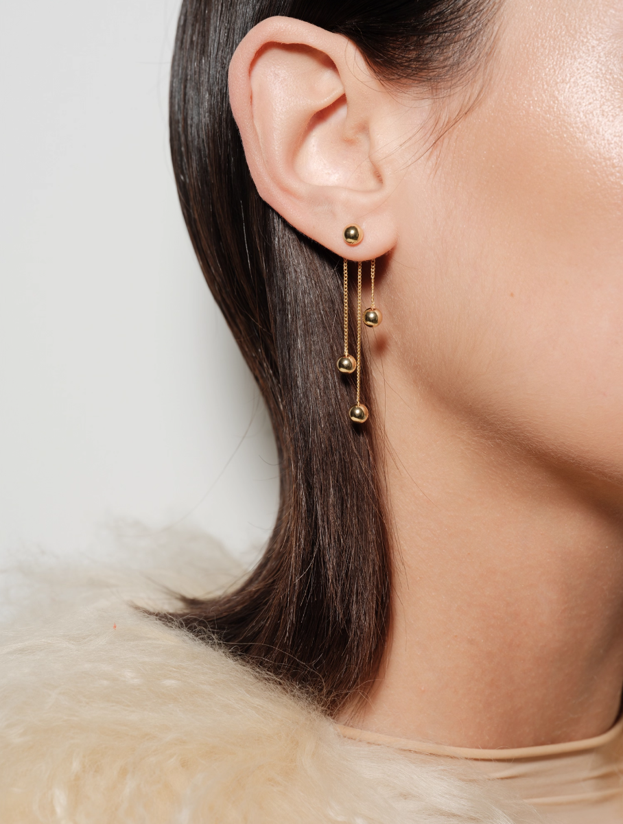 Beaded Drop Earrings