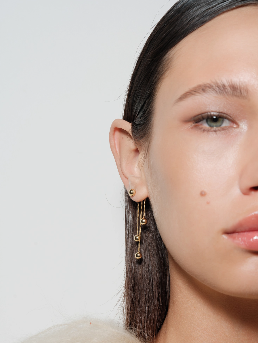 Beaded Drop Earrings