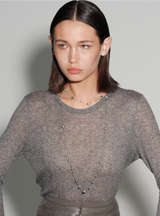 Gray Pearl Necklace