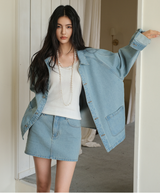 Denim Skirt & Jacket