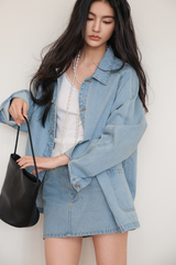 Denim Skirt & Jacket