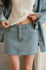 Denim Skirt & Jacket