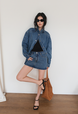Denim Skirt & Jacket