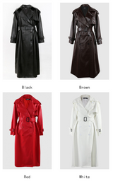 Leather Trench Coat