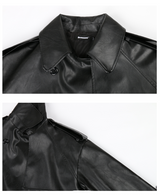 Leather Trench Coat