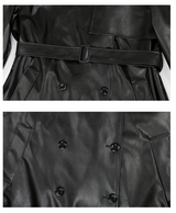 Leather Trench Coat